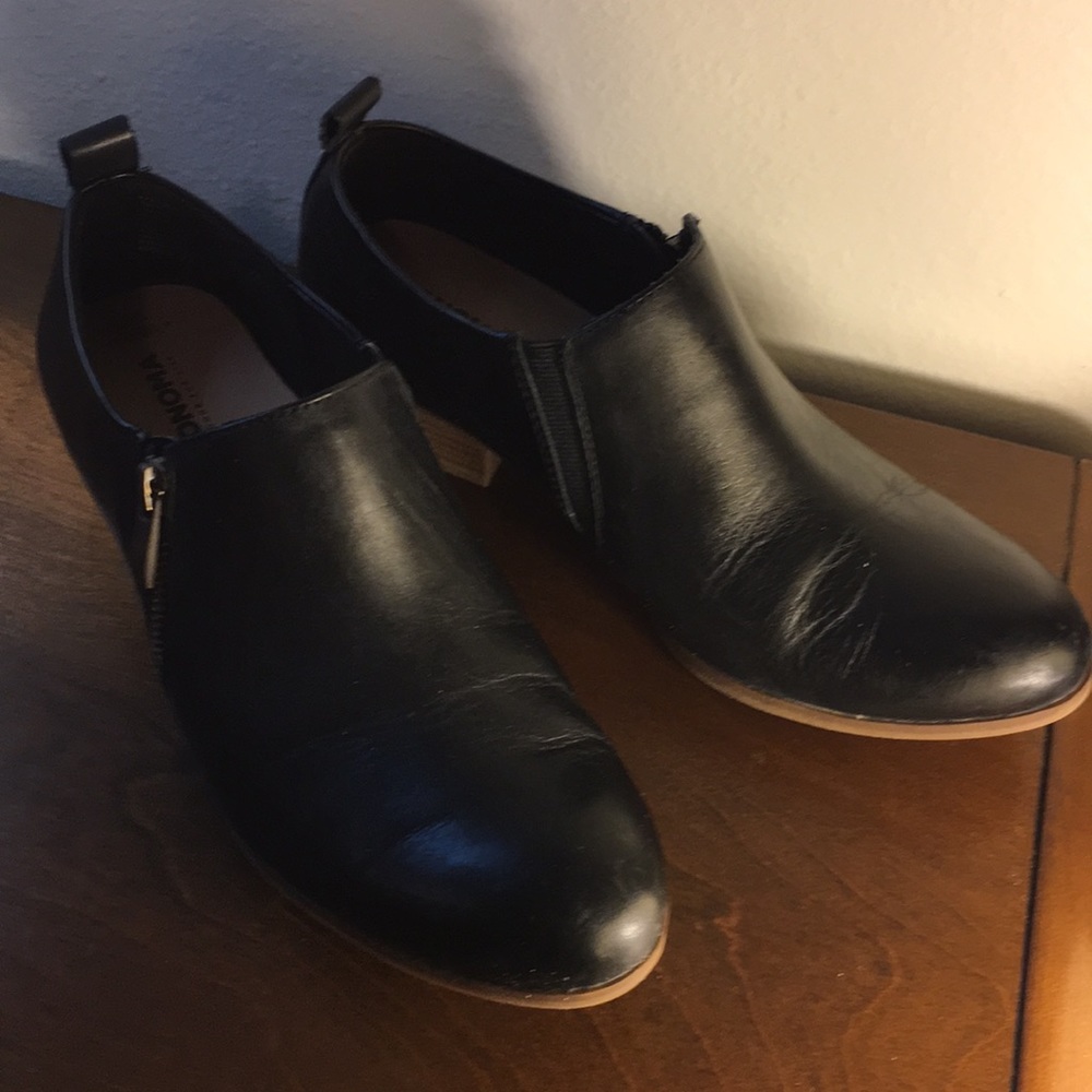 Sonoma brand leather booties